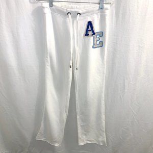 American Eagle White Comfy Sweatpants